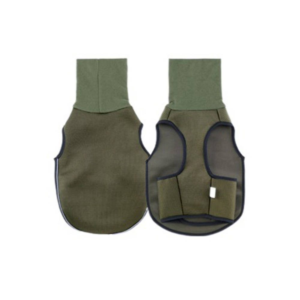 Dog Anxiety Vest - 伸縮性のある犬用不安解消ベスト 反射素材 防風 犬用落ち着かせ服 フード付き 暖かい犬用カームジャケット