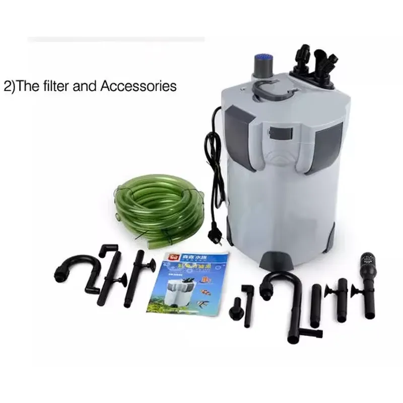 SUNSUN HW-3000 水槽外部濾過システムポンプ 2 - Fish Tank Filter Pump のレビューと価格