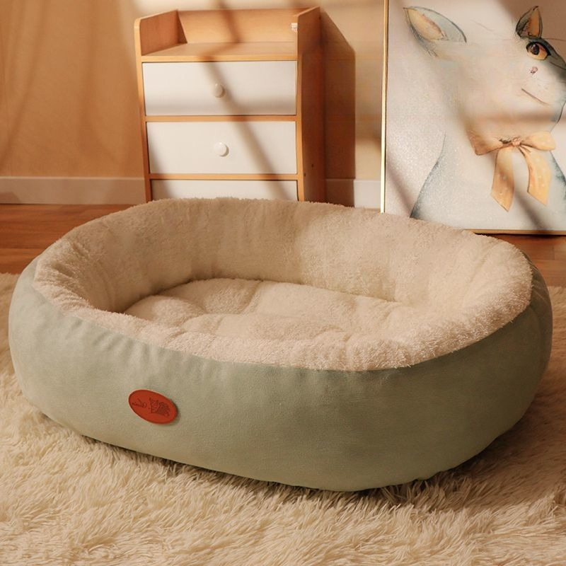 秋冬用の厚手の暖かいペット用ベッド、犬用ベッド、猫用ベッド、 - Calming Dog Bed のレビューと価格