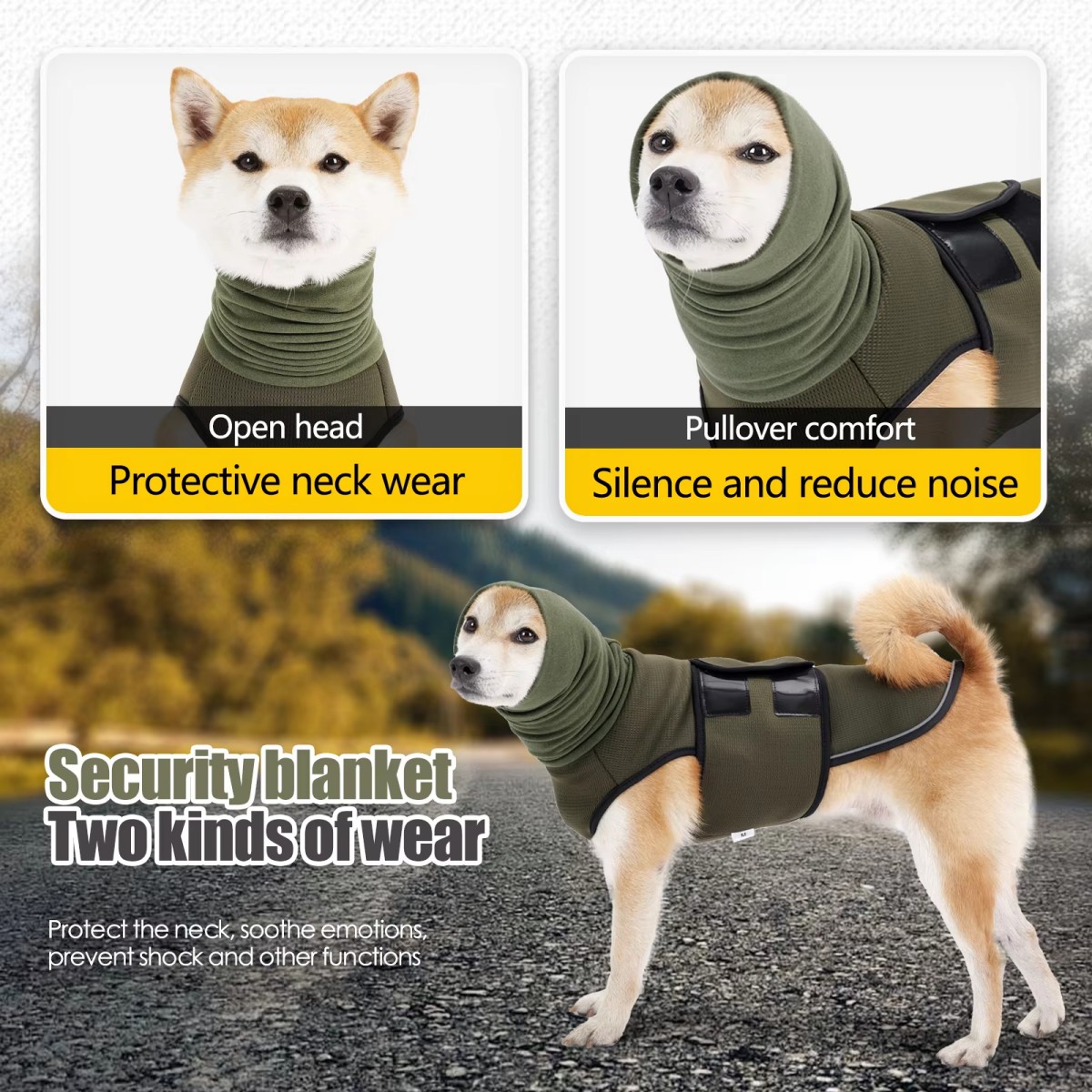 犬用不安解消ベスト＆コート - ペットを落ち着かせる、雷や花 - Dog Anxiety Vest のレビューと価格