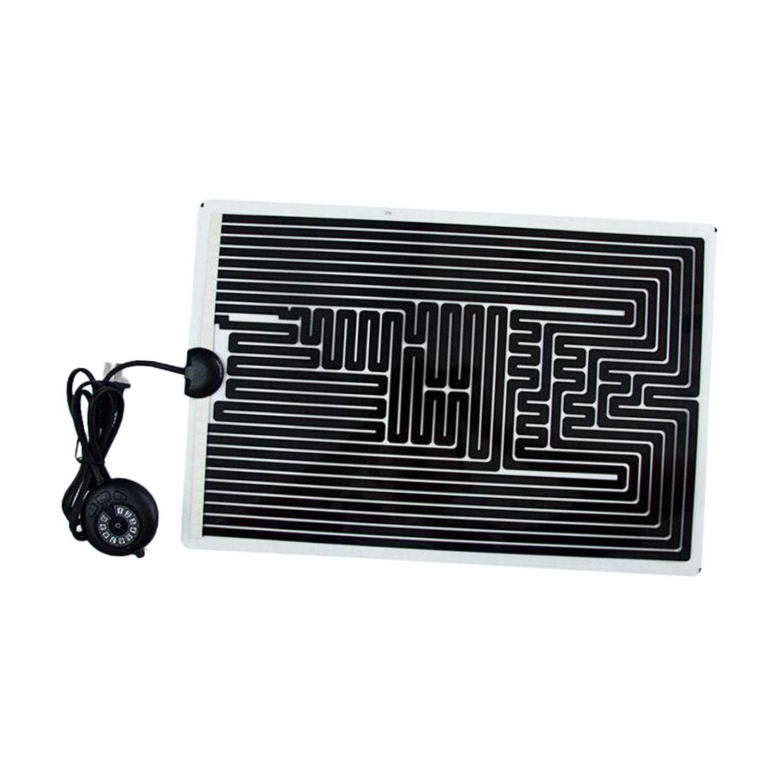 爬虫類加熱パッドポータブル調整可能な温度アンダータンクテラリ - Reptile Heating Mat のレビューと価格