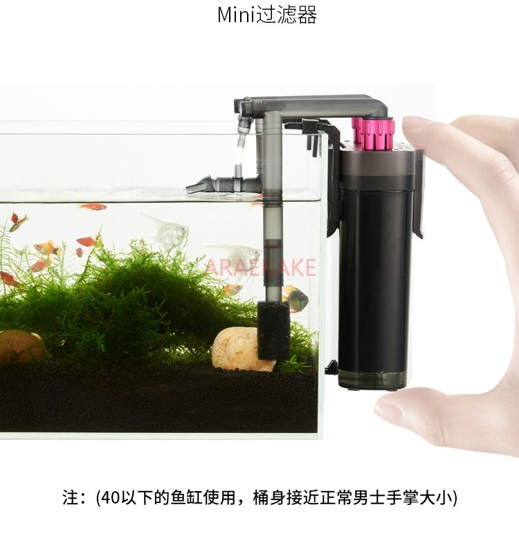 小型水槽フィルター 家庭用 低水位 壁掛け 循環システム 酸 - Fish Tank Filter Pump のレビューと価格
