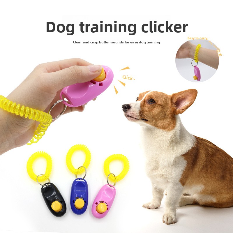 犬用トレーニングクリッカー、ペットトレーニングサウンドトレー - Training Clicker Dog のレビューと価格