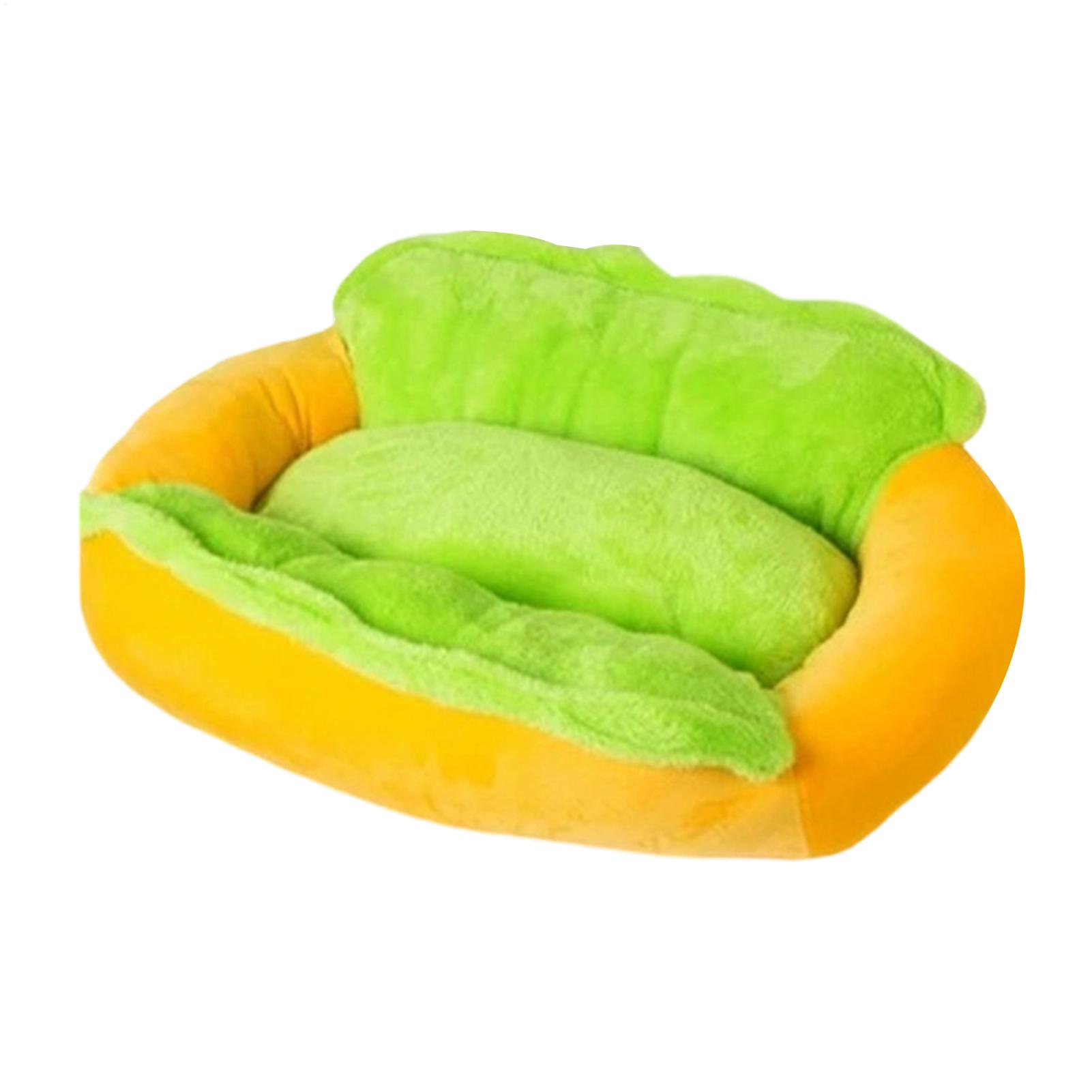 快適な犬用ベッド、フード型、滑り止め付きプラッシュクッション - Calming Dog Bed のレビューと価格