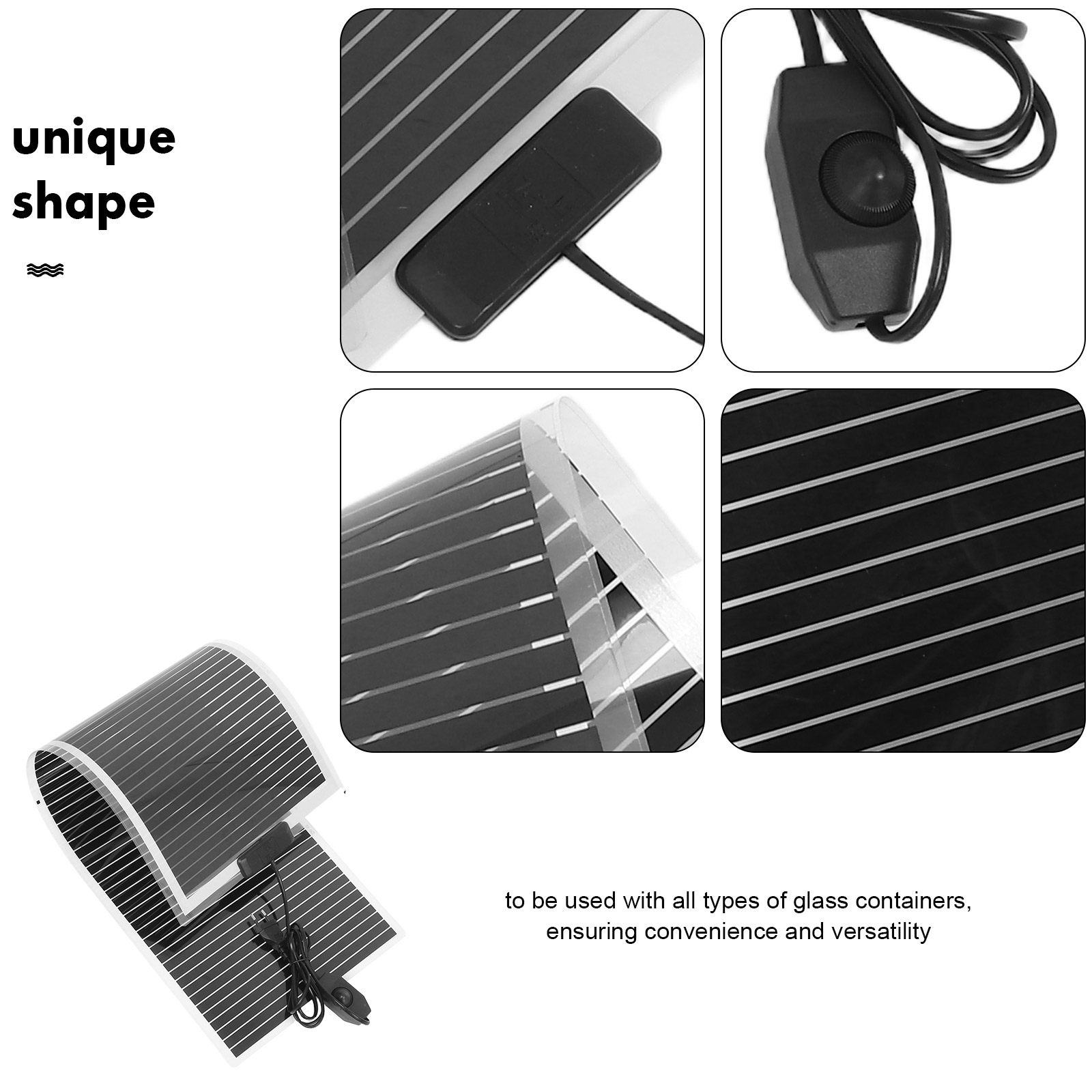 ガラス容器用テラリウムヒーティングパッド 爬虫類温度制御ヒー - Reptile Heating Mat のレビューと価格
