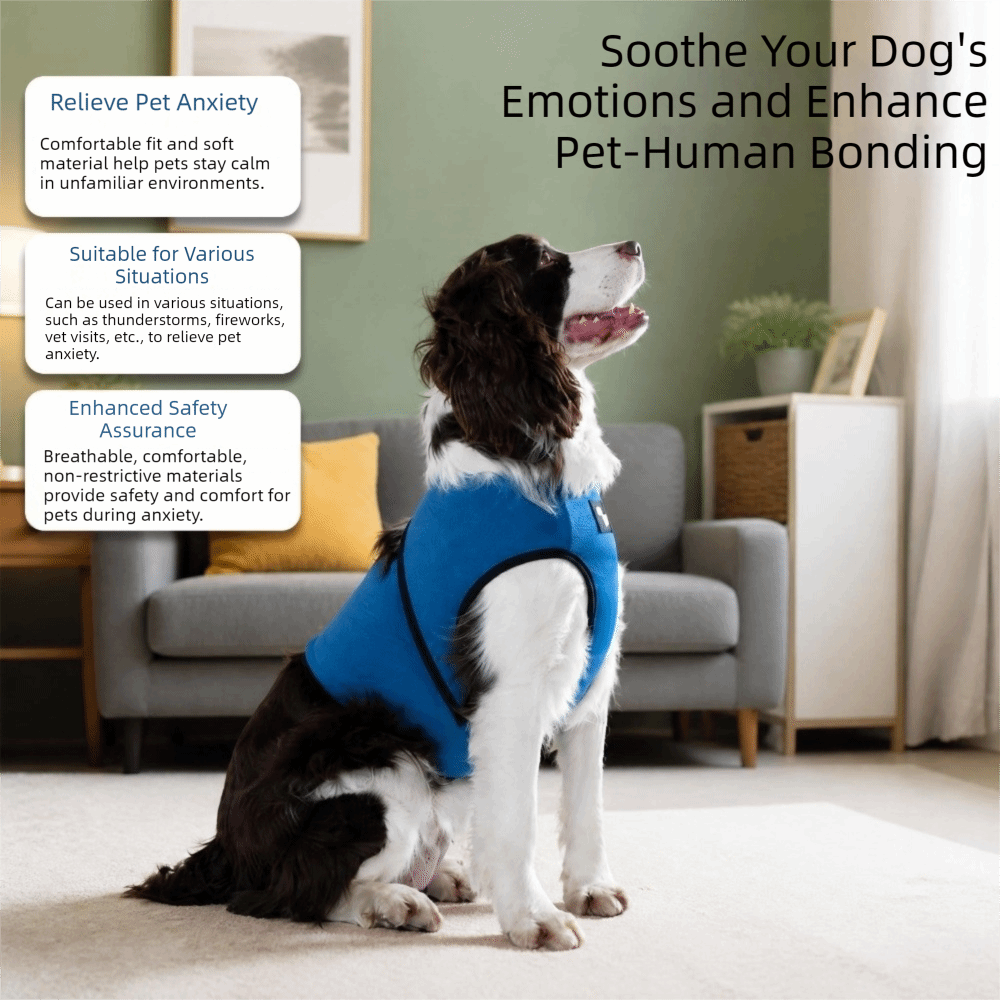 通気性のある犬用落ち着きベスト、調節可能な快適な犬用不安解消 - Dog Anxiety Vest のレビューと価格