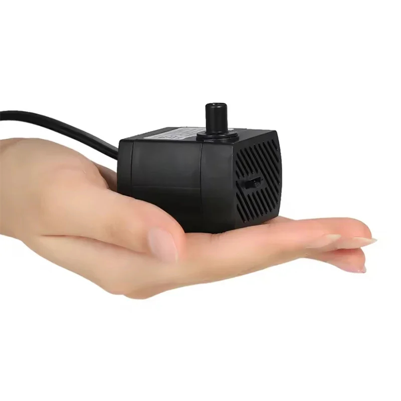 USB水槽用水中ポンプ、5V 5Wミニ調整可能流量フィルター - Fish Tank Filter Pump のレビューと価格
