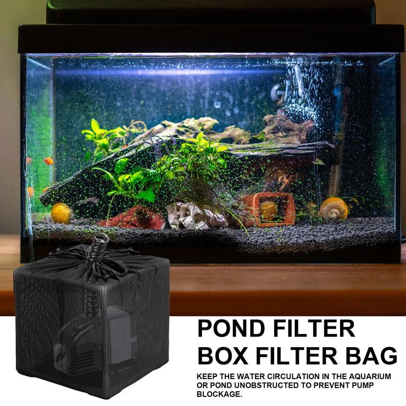 池ポンプフィルターバッグ、池ポンプメッシュバッグ、詰まり防止 - Fish Tank Filter Pump のレビューと価格