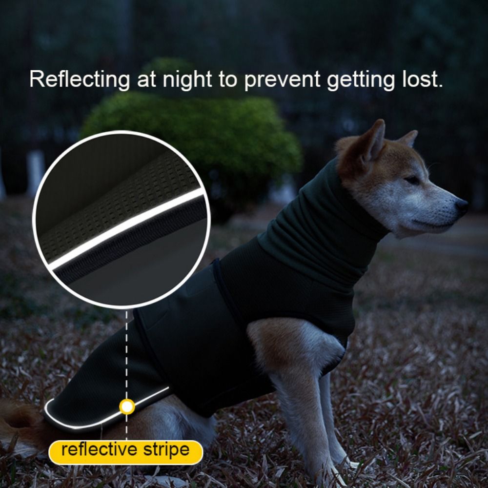 犬用カームラップ伸縮性不安解消ベスト、防風保温犬用カームジャ - Dog Anxiety Vest のレビューと価格