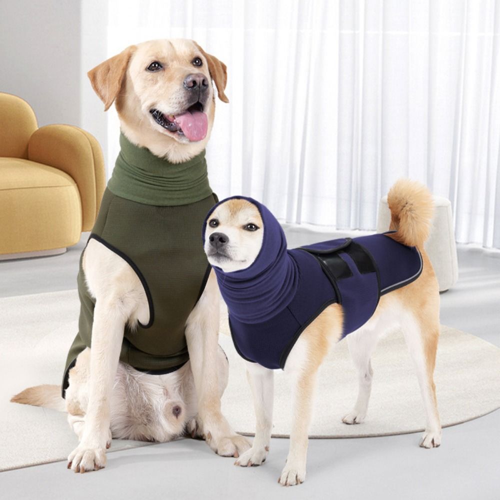 犬用カームラップ伸縮性不安解消ベスト、防風保温犬用カームジャ - Dog Anxiety Vest のレビューと価格