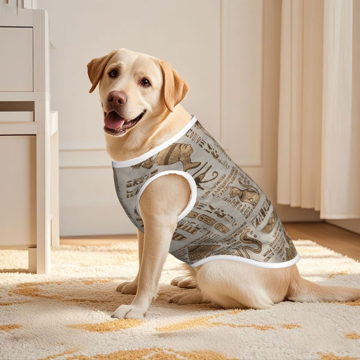 エジプト象形文字と神々ペットベストジャケット通気性エジプトフ - Pet Supplies Egypt のレビューと価格