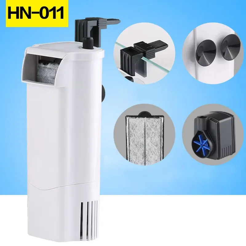 3-in-1長方形プラスチック製水槽用フィルターポンプ（水槽 - Fish Tank Filter Pump のレビューと価格