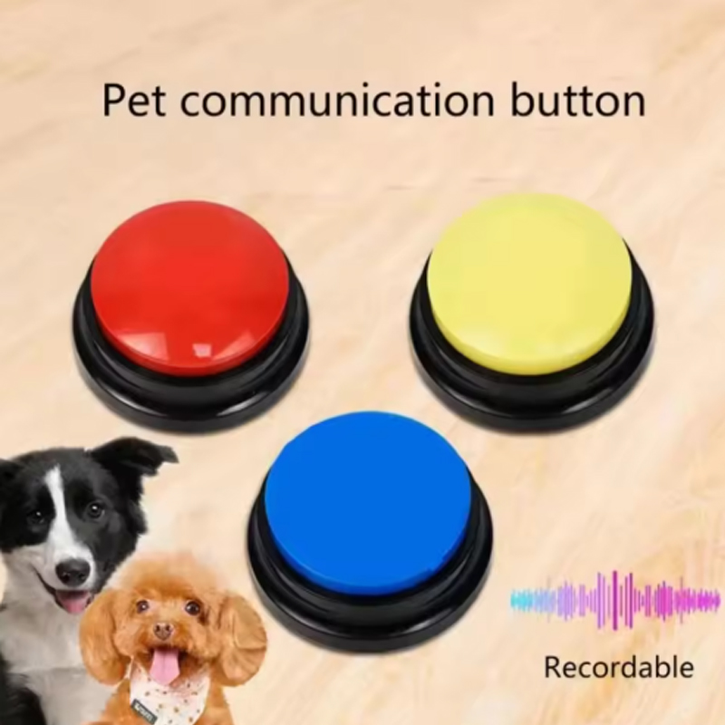 犬のコミュニケーションボタン ペットトレーニング用音声録音ボ - Training Clicker Dog のレビューと価格