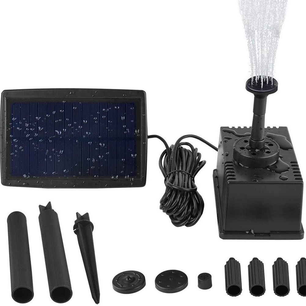1.5W 7V ソーラー噴水ポンプ フィルター付き 屋外ソー - Fish Tank Filter Pump のレビューと価格