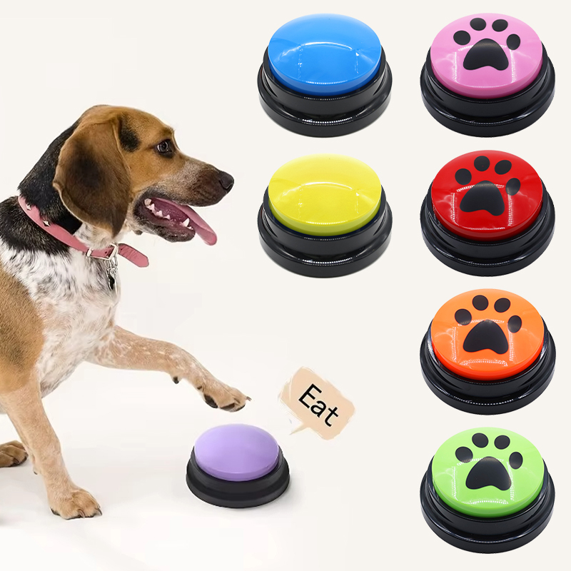 ポータブルで楽しいペットのおもちゃ,録音可能,楽しい犬のおも - Training Clicker Dog のレビューと価格